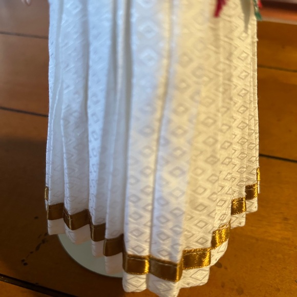 vintage porcelain doll With Elaborate Beading On Dress - Picture 3 of 10